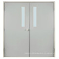 EN BS List 1 2 3 hours fire rated fireproof hotel fire steel resisting fire rated door with glass